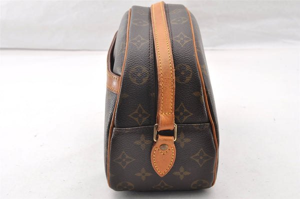 Authentic Louis Vuitton Monogram Blois Shoulder Cross Body Bag M51221 LV 9678I