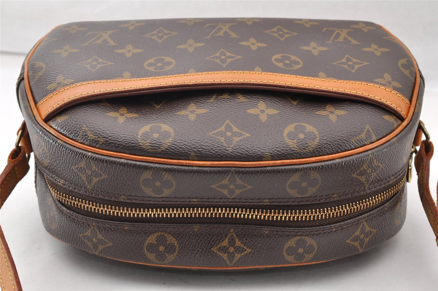 Authentic Louis Vuitton Monogram Blois Shoulder Cross Body Bag M51221 LV 9678I