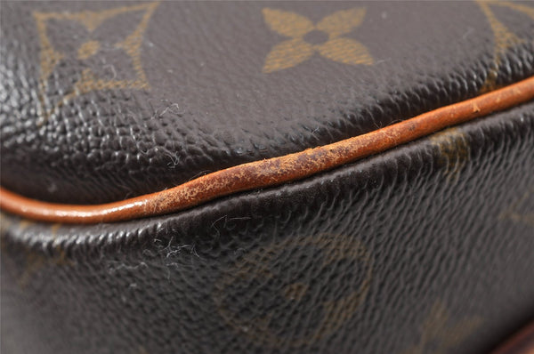 Authentic Louis Vuitton Monogram Blois Shoulder Cross Body Bag M51221 LV 9678I