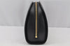 Authentic Louis Vuitton Epi Dauphine MM Pouch Clutch Bag Black M48452 LV 9680I