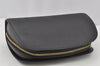 Authentic Louis Vuitton Epi Dauphine MM Pouch Clutch Bag Black M48452 LV 9680I