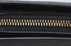 Authentic Louis Vuitton Epi Dauphine MM Pouch Clutch Bag Black M48452 LV 9680I