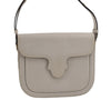 Authentic YVES SAINT LAURENT Shoulder Cross Body Bag Purse Leather White 9680J