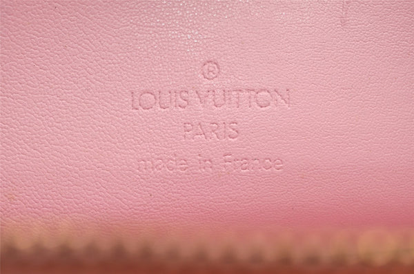 Auth Louis Vuitton Monogram Vernis Mott Shoulder Hand Bag Yellow M91034 LV 9681I