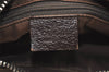 Authentic GUCCI Vintage Shoulder Bag Purse GG Canvas Leather 115003 Brown 9681J