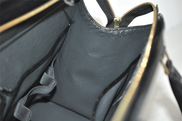 Authentic Louis Vuitton Epi Riviera Hand Bag Black M48182 LV 9682I