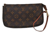Authentic Louis Vuitton Monogram Pochette Accessoires Pouch M51980 Junk 9683I