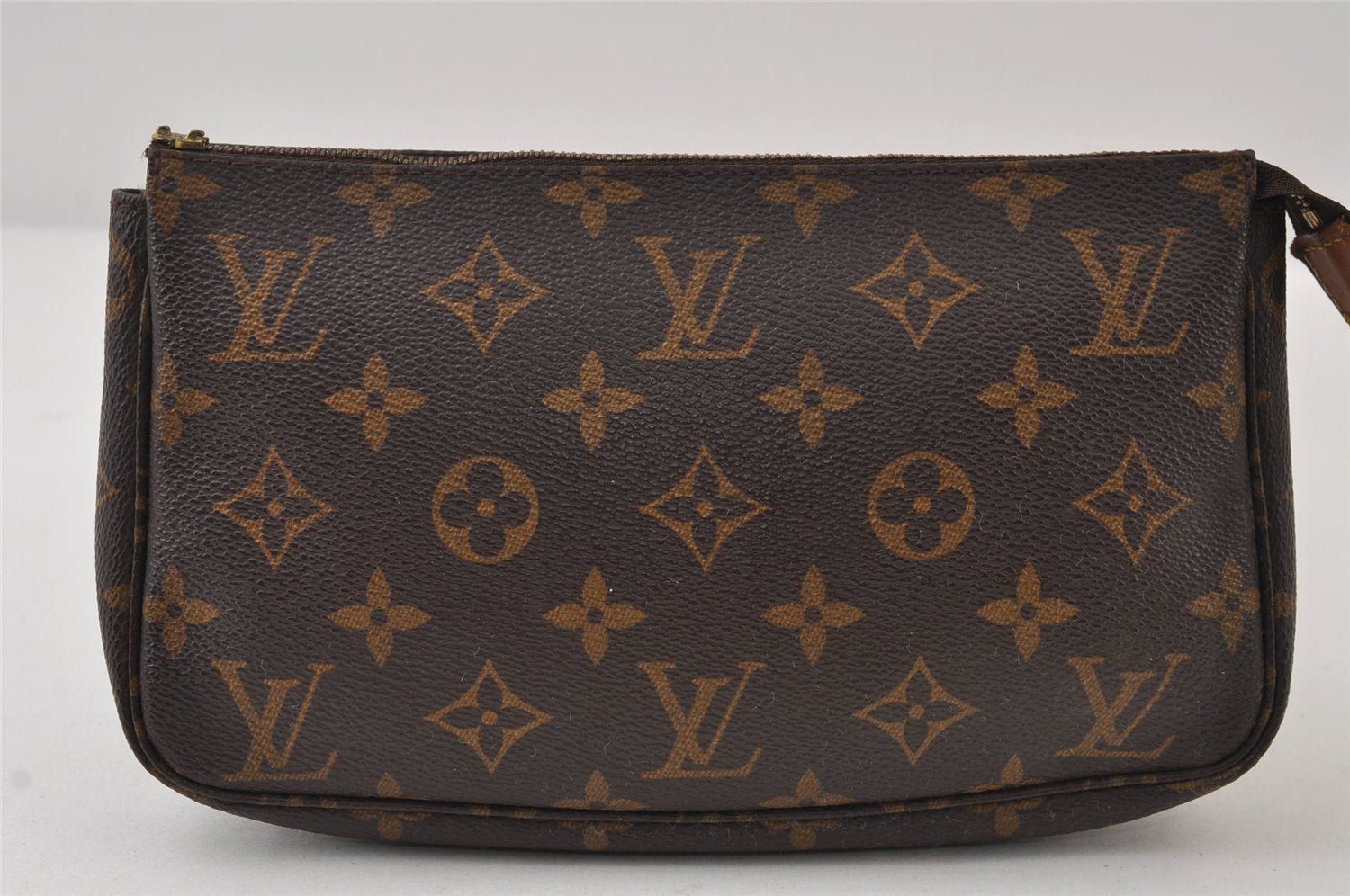 Authentic Louis Vuitton Monogram Pochette Accessoires Pouch M51980 Junk 9683I