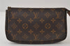 Authentic Louis Vuitton Monogram Pochette Accessoires Pouch M51980 Junk 9683I