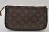 Authentic Louis Vuitton Monogram Pochette Accessoires Pouch M51980 Junk 9683I