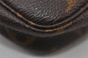 Authentic Louis Vuitton Monogram Pochette Accessoires Pouch M51980 Junk 9683I