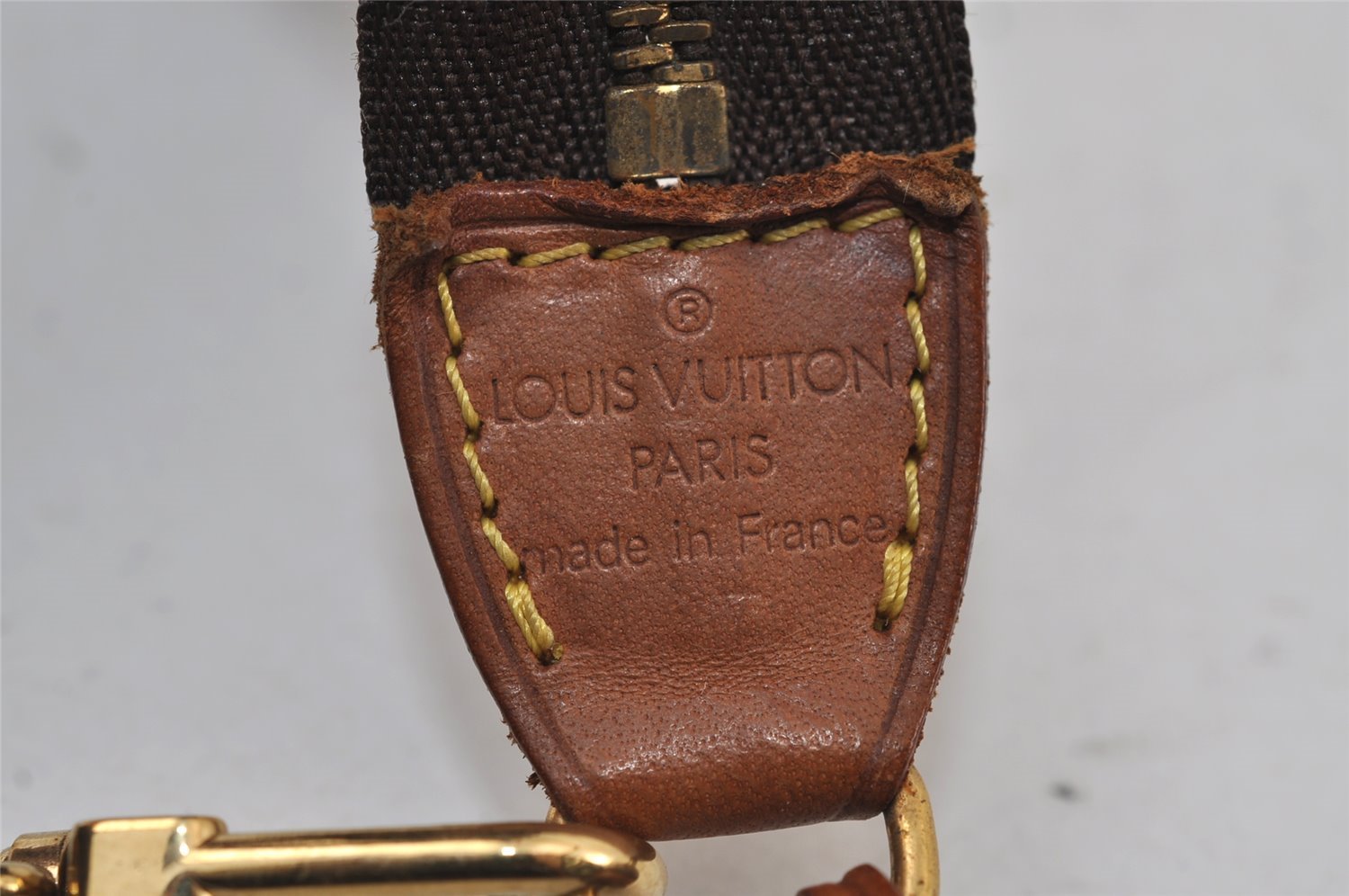 Authentic Louis Vuitton Monogram Pochette Accessoires Pouch M51980 Junk 9683I