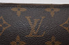 Authentic Louis Vuitton Monogram Pochette Accessoires Pouch M51980 Junk 9683I