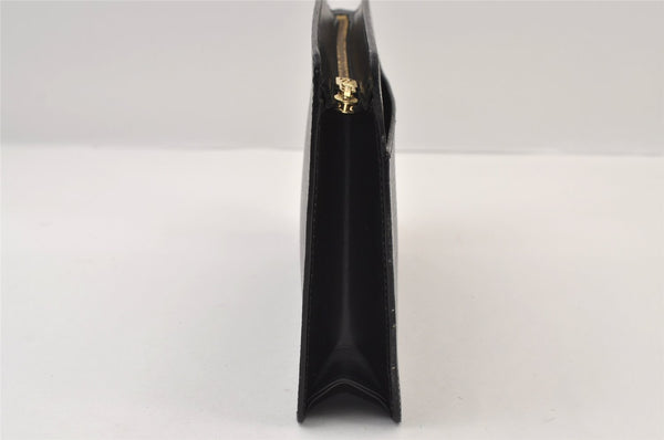 Authentic Louis Vuitton Epi Pochette Homme Clutch Hand Bag Black M52522 LV 9684I