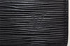 Authentic Louis Vuitton Epi Pochette Homme Clutch Hand Bag Black M52522 LV 9684I