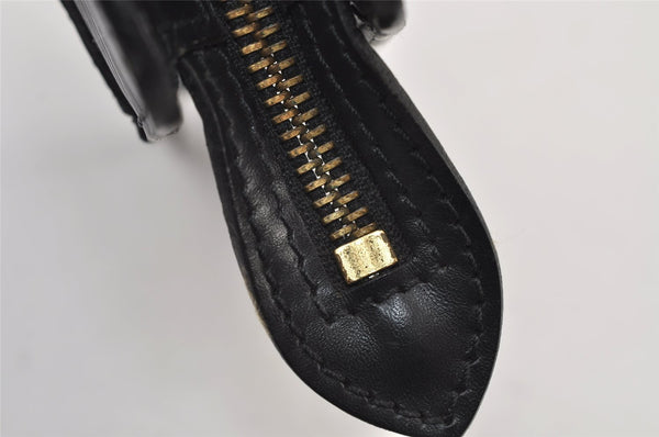 Authentic Louis Vuitton Epi Pochette Homme Clutch Hand Bag Black M52522 LV 9684I