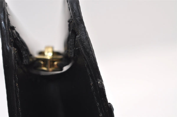 Authentic Louis Vuitton Epi Pochette Homme Clutch Hand Bag Black M52522 LV 9684I