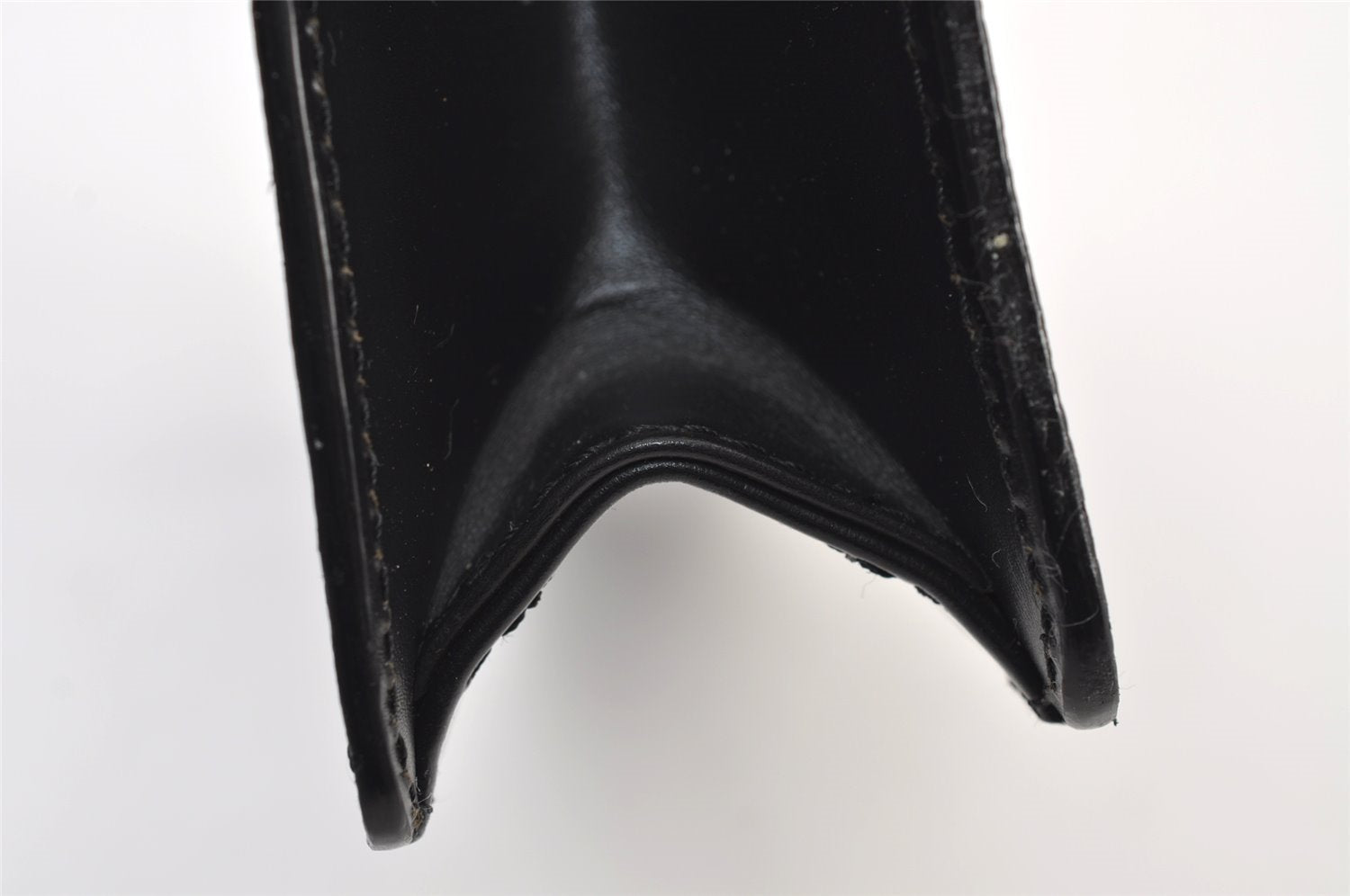 Authentic Louis Vuitton Epi Pochette Homme Clutch Hand Bag Black M52522 LV 9684I