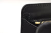 Authentic Louis Vuitton Epi Pochette Homme Clutch Hand Bag Black M52522 LV 9684I