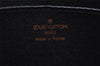 Authentic Louis Vuitton Epi Pochette Homme Clutch Hand Bag Black M52522 LV 9684I