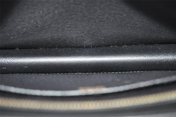 Authentic Louis Vuitton Epi Pochette Homme Clutch Hand Bag Black M52522 LV 9684I