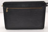 Authentic Louis Vuitton Epi Enghien 2Way Shoulder Clutch Bag M52112 Black 9685I