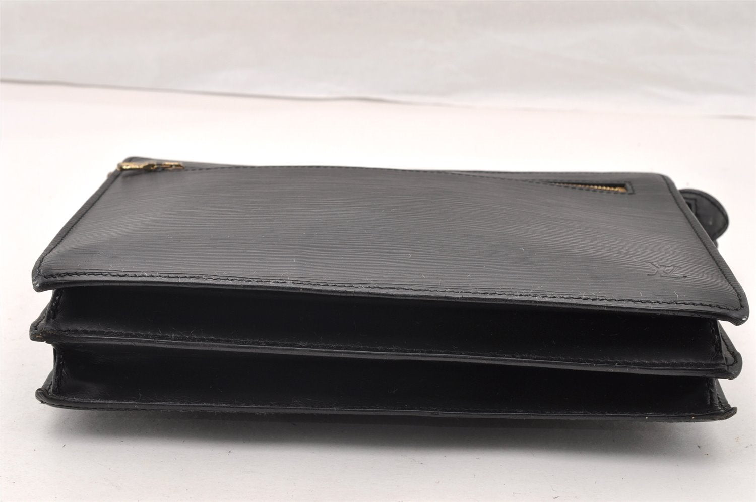 Authentic Louis Vuitton Epi Enghien 2Way Shoulder Clutch Bag M52112 Black 9685I
