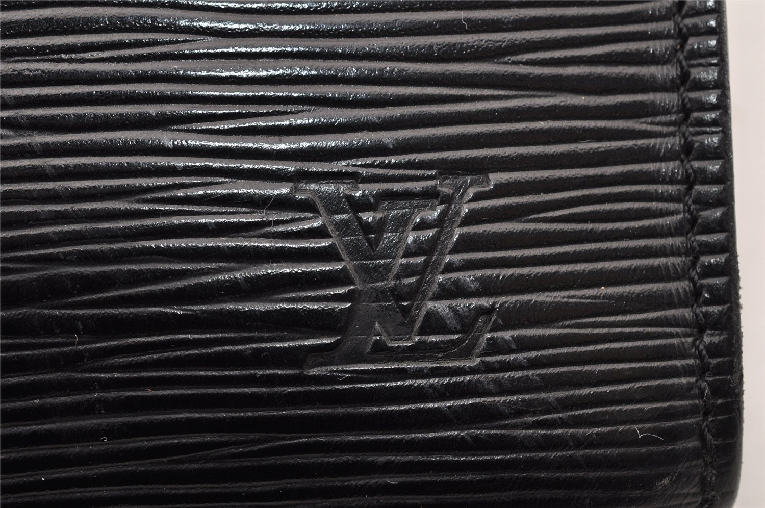 Authentic Louis Vuitton Epi Enghien 2Way Shoulder Clutch Bag M52112 Black 9685I