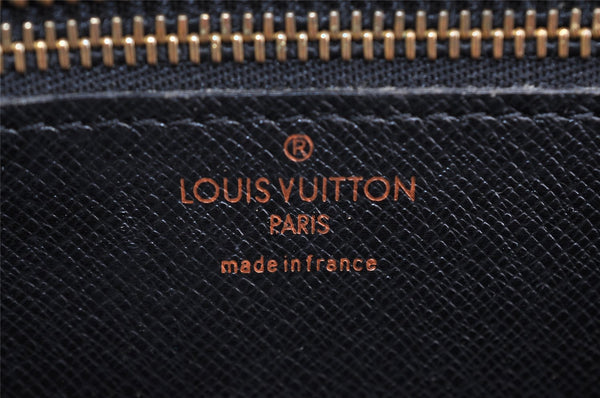Authentic Louis Vuitton Epi Enghien 2Way Shoulder Clutch Bag M52112 Black 9685I