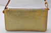 Authentic Louis Vuitton Vernis Lexington Hand Bag Pouch Yellow M91056 LV 9686I