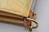 Authentic Louis Vuitton Vernis Lexington Hand Bag Pouch Yellow M91056 LV 9686I