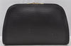 Authentic Louis Vuitton Epi Dauphine GM Pouch Clutch Bag Black M48432 LV 9687I