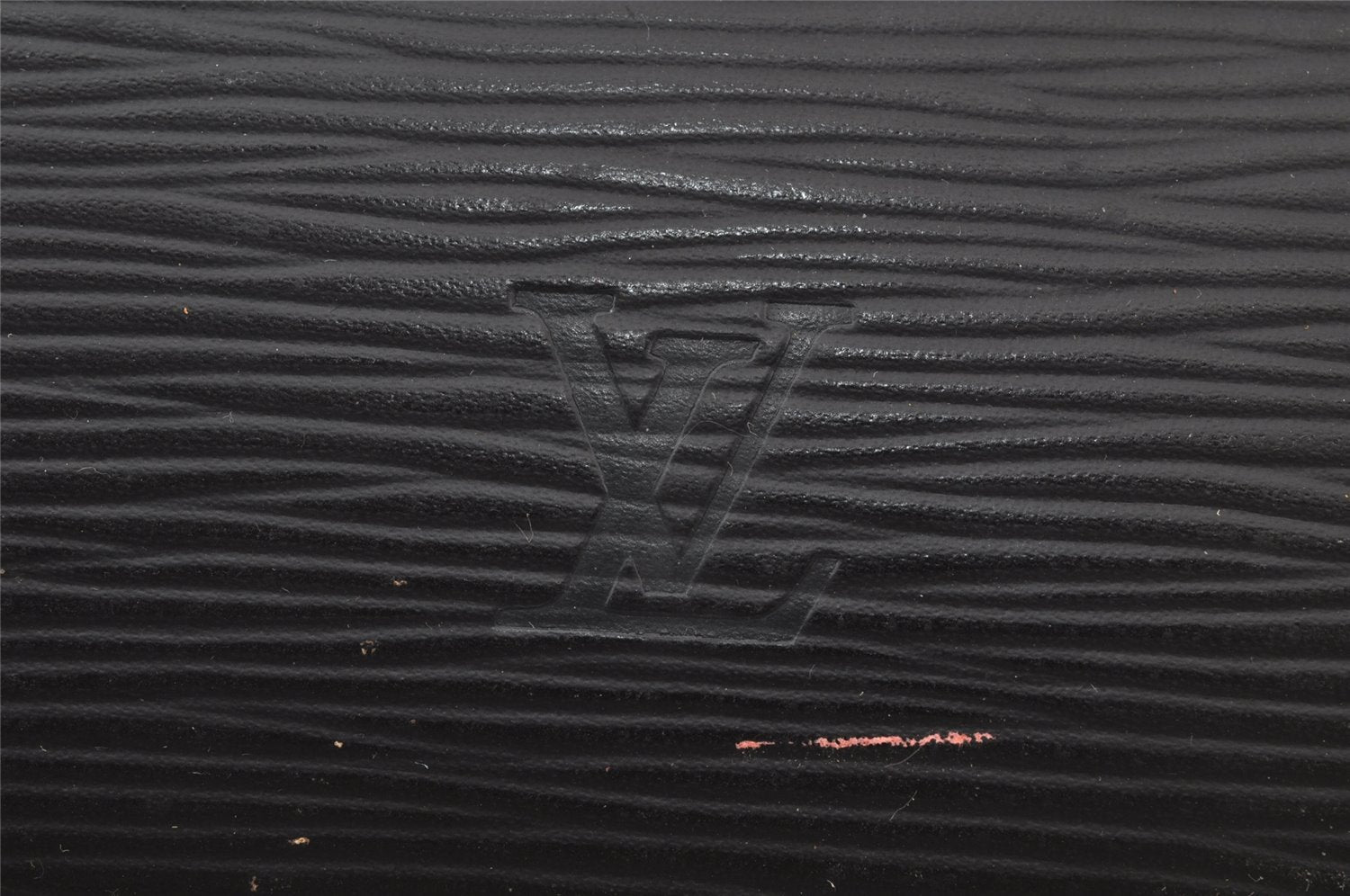 Authentic Louis Vuitton Epi Dauphine GM Pouch Clutch Bag Black M48432 LV 9687I