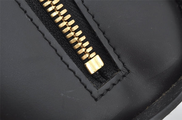 Authentic Louis Vuitton Epi Dauphine GM Pouch Clutch Bag Black M48432 LV 9687I