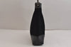 Authentic GUCCI Web Sherry Line Shoulder Bag Suede Leather 33900 Black 9687J