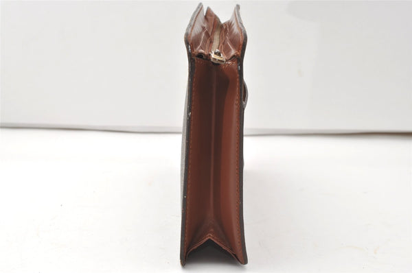 Authentic Louis Vuitton Monogram Pochette Homme Clutch Hand Bag M51795 LV 9688I