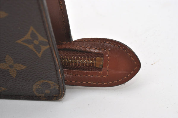 Authentic Louis Vuitton Monogram Pochette Homme Clutch Hand Bag M51795 LV 9688I