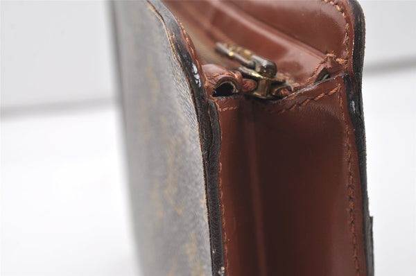 Authentic Louis Vuitton Monogram Pochette Homme Clutch Hand Bag M51795 LV 9688I