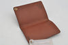 Auth Louis Vuitton Monogram Porte Cartes Credit Pression M60937 Card Case 9688J