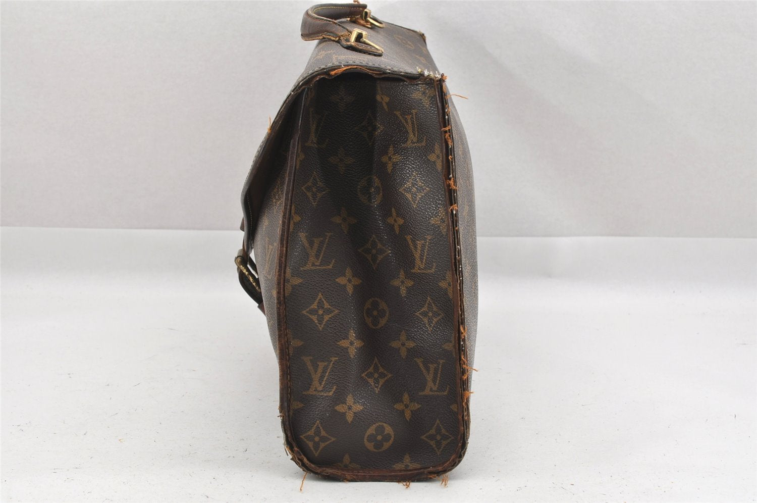 Authentic Louis Vuitton Monogram Beverly 41 M51121 2Way Hand Bag Junk 9689I