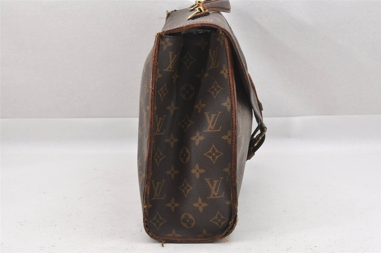 Authentic Louis Vuitton Monogram Beverly 41 M51121 2Way Hand Bag Junk 9689I