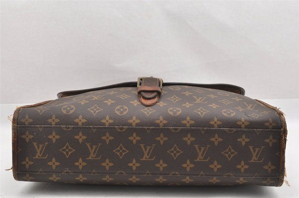 Authentic Louis Vuitton Monogram Beverly 41 M51121 2Way Hand Bag Junk 9689I