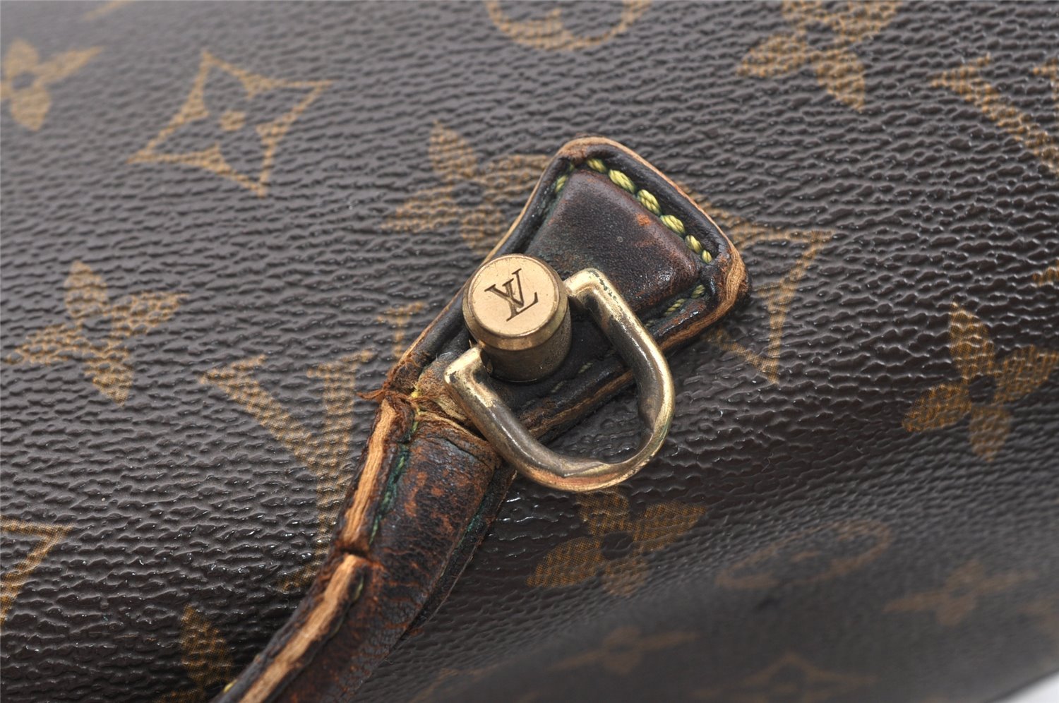 Authentic Louis Vuitton Monogram Beverly 41 M51121 2Way Hand Bag Junk 9689I