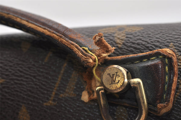 Authentic Louis Vuitton Monogram Beverly 41 M51121 2Way Hand Bag Junk 9689I