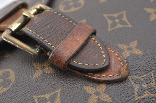 Authentic Louis Vuitton Monogram Beverly 41 M51121 2Way Hand Bag Junk 9689I