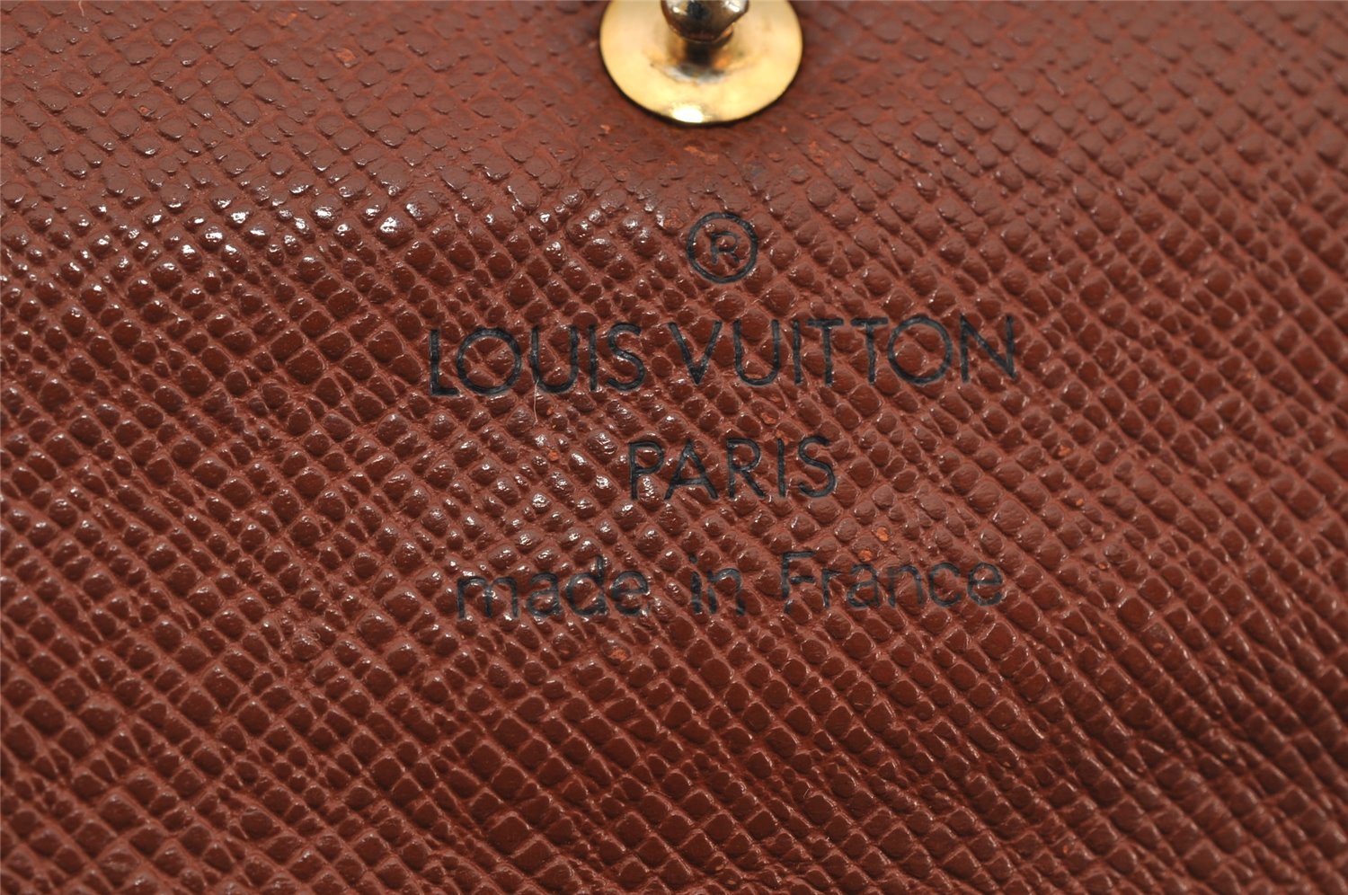 Auth Louis Vuitton Monogram Pochette Porte Monnaie Credit Wallet M61725 LV 9689J