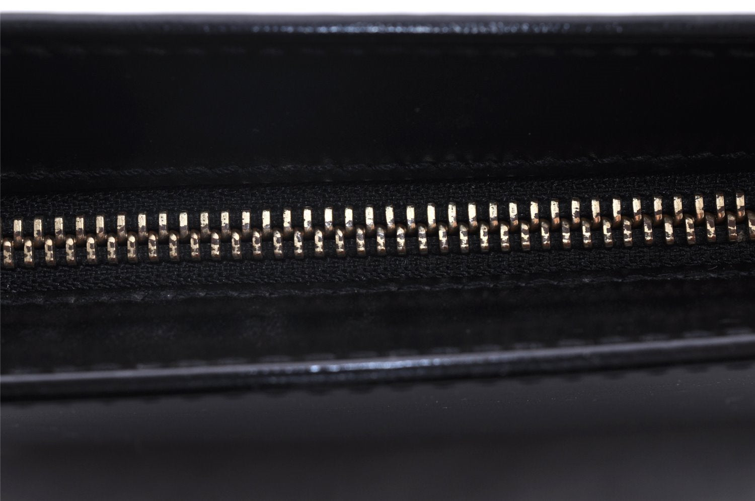 Authentic Louis Vuitton Epi Pochette Homme Clutch Hand Bag Black M52522 LV 9690I