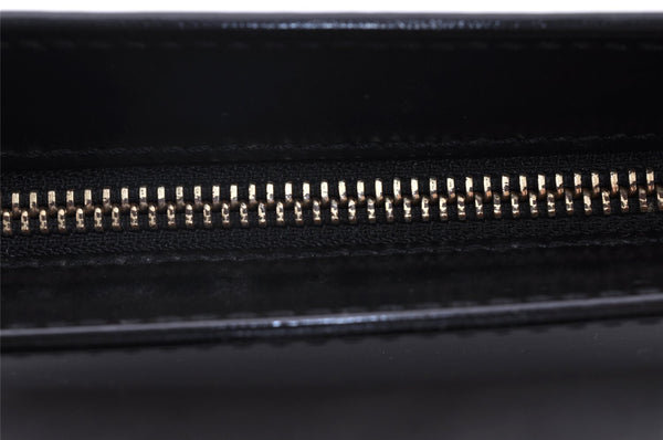 Authentic Louis Vuitton Epi Pochette Homme Clutch Hand Bag Black M52522 LV 9690I