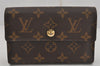 Authentic Louis Vuitton Monogram Portefeuille Alexandra Wallet M60047 LV 9690J