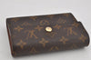 Authentic Louis Vuitton Monogram Portefeuille Alexandra Wallet M60047 LV 9690J